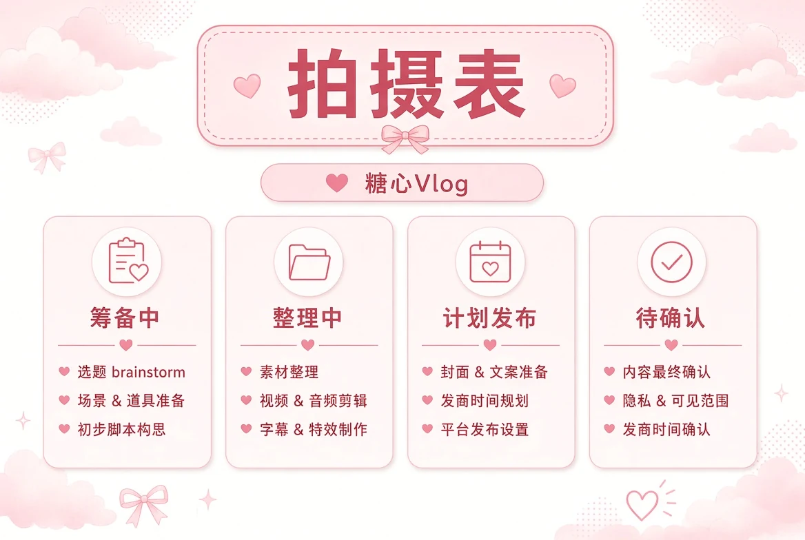 内容排期状态
